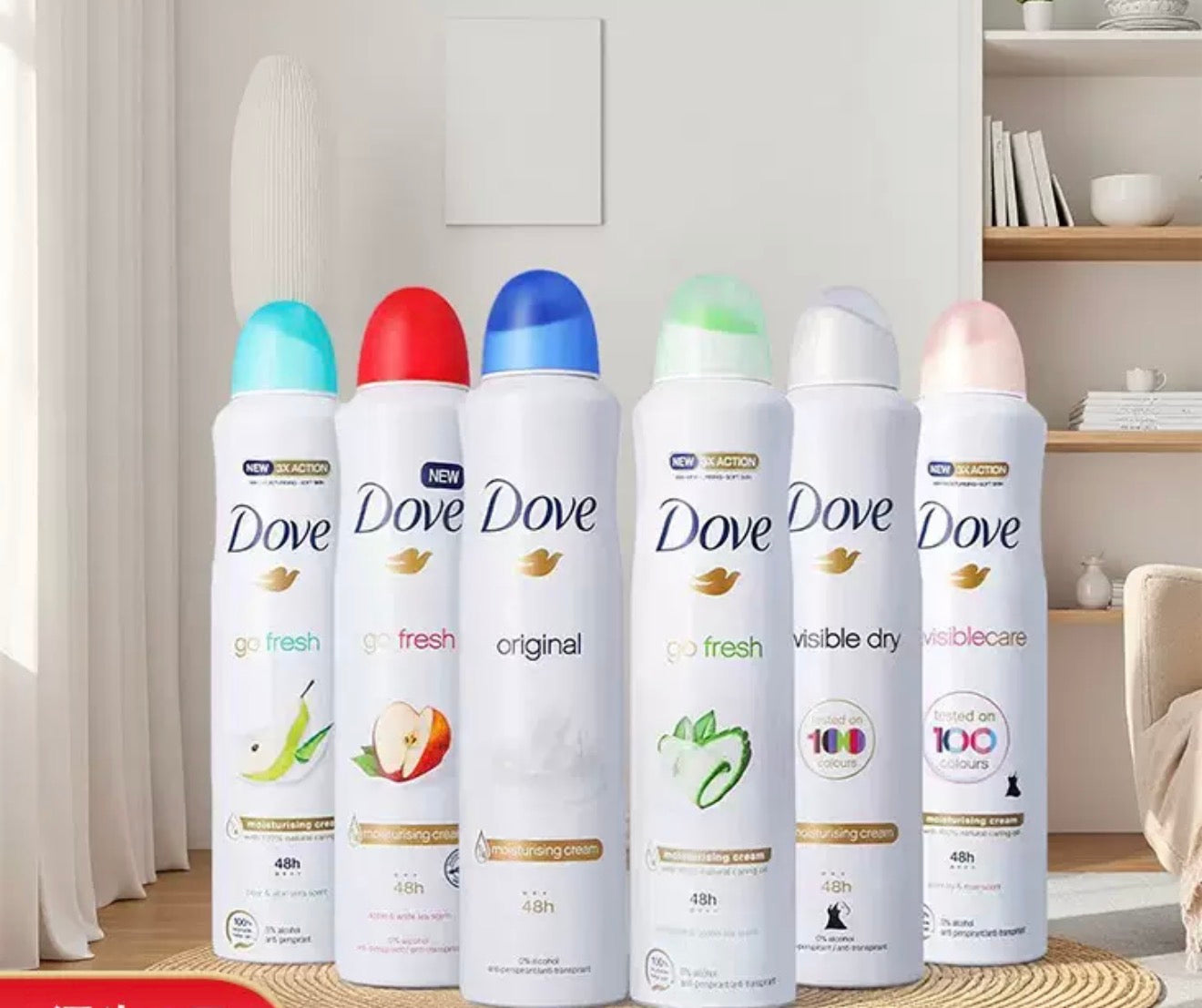 Dove deodorant